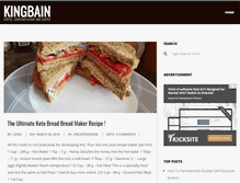 Tablet Screenshot of kingbain.com